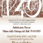 La locandina dell'iniziativa organizzata dal Comune di Pragelato